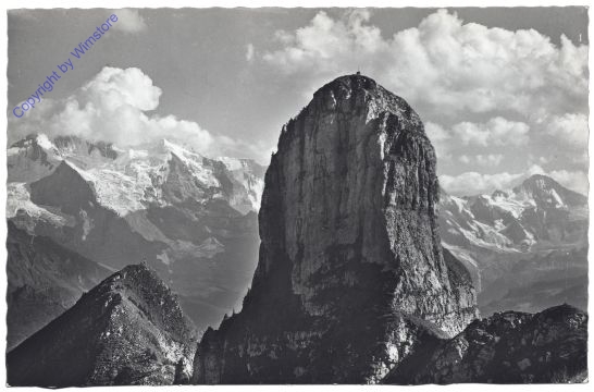 Gündlischwand, Schynige Platte, Jungfrau, Breithorn und Gummihorn