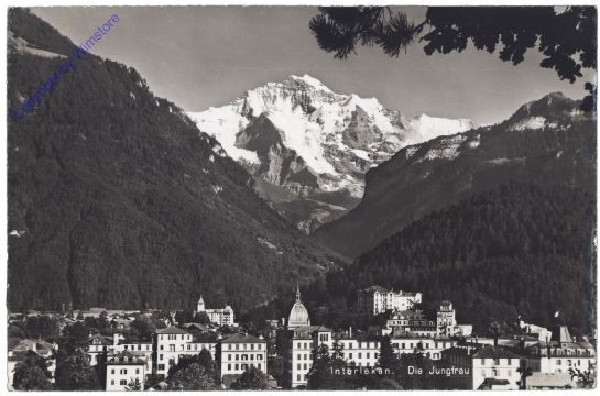 ak159540 Interlaken, Die Jungfrau