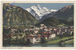 ak159546 Interlaken, und Jungfrau