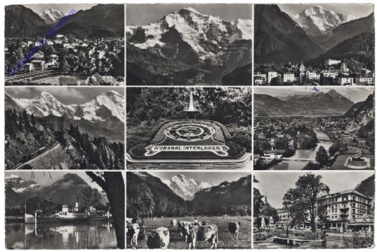 ak159547 Interlaken, Multiansicht