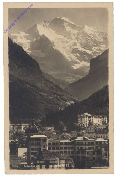 ak159548 Interlaken, und Jungfrau