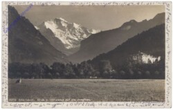 ak159551 Interlaken, Blick v. Höheweg auf die Jungfrau