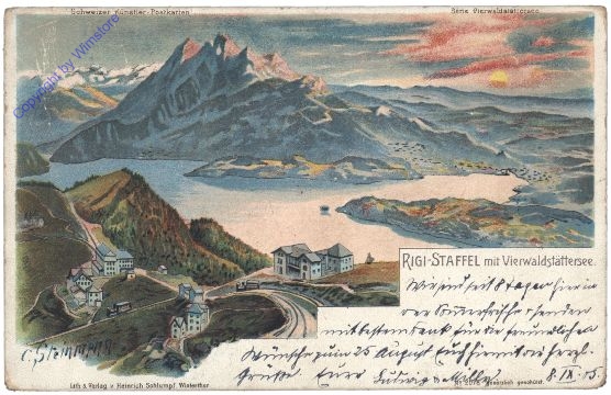 Küssnacht, Rigi-Staffel mit Vierwaldstättersee