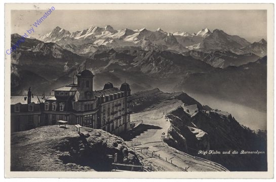 Küssnacht, Rigi-Kulm und die Berner Alpen