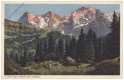 Lauterbrunnen, Eiger, Münch und Jungfrau