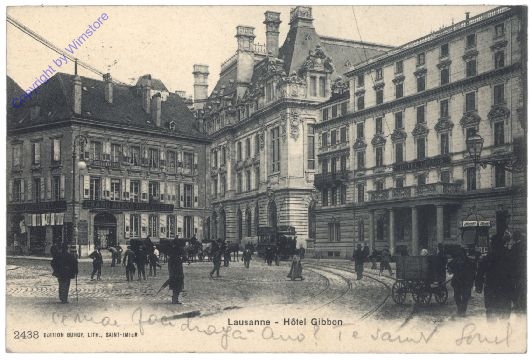Lausanne, Hotel Gibbon