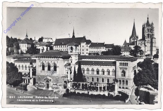 Lausanne, Palais de Rumine