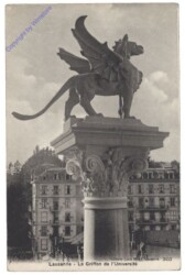 ak159614 Lausanne, Le Griffon de l'Universite