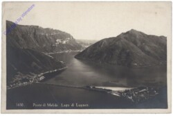 Lugano, Ponte di Melide, Lago