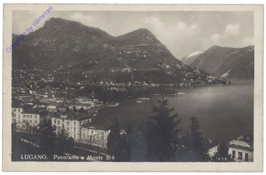 Lugano, Panorama e Monte Bre