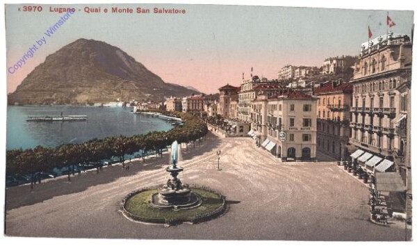 Lugano, Quai e Monte S. Salvatore