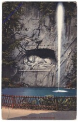 ak159682 Luzern, Löwendenkmal