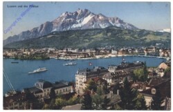 ak159689 Luzern, und der Pilatus