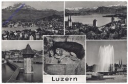 ak159692 Luzern, Multiansicht