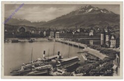 ak159696 Luzern, mit dem Pilatus