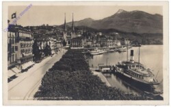 ak159704 Luzern, Schweizerhofquai