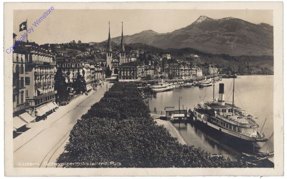 ak159704 Luzern, Schweizerhofquai