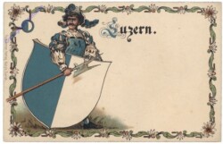 ak159705 Luzern, Wappenbild