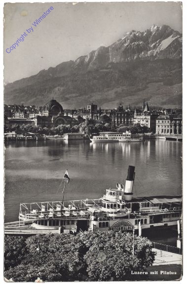 ak159712 Luzern, mit Pilatus