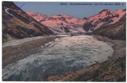 ak159725 Maloja, Morteratschgletscher und Piz Bernina