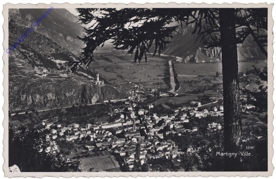 Martigny, Ortsansicht