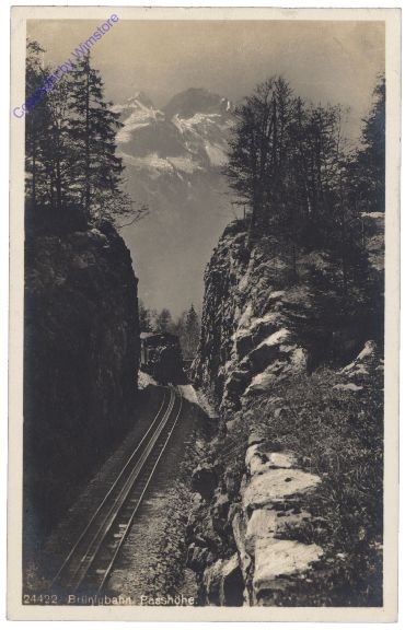 Meiringen, Brünigbahn Passhöhe