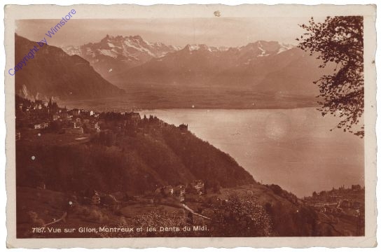 Montreux, Vue sur Glion