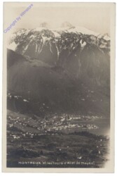 ak159764 Montreux, et les Tours d'Ai et de Mayen