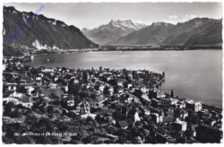 Montreux, et les Dents du Midi