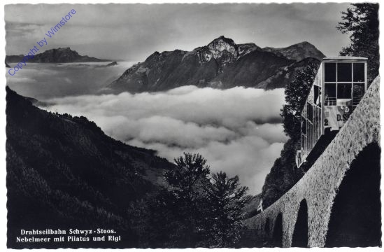 Morschach, Drahtseilbahn Schwyz-Stoos