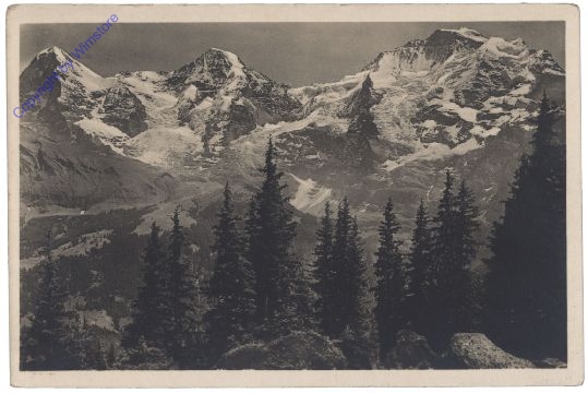 Mürren, Eiger, Mönch, Jungfrau