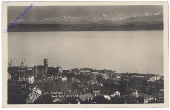 Neuchatel, quartier de l'Est