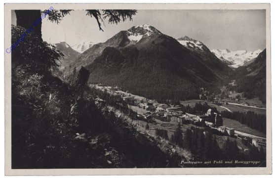 Pontresina, mit Palü und Roseggruppe