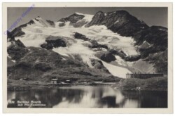 ak159821 Poschiavo, Bernina Hospitz mit Piz Tambrena