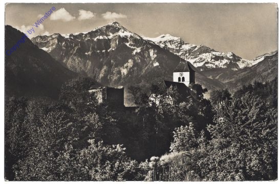 ak159829 Ringgenberg, Kirche mit Sulegg u. Schwalmern