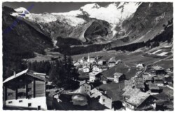 ak159836 Saas-Fee, mit Feegletscher