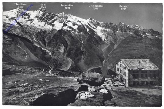 ak159837 Saas-Fee, Berghaus Plattjen