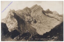 ak159839 Säntis, Blick vom Löchlibetten