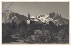 ak159865 Spiez, Die Kirche