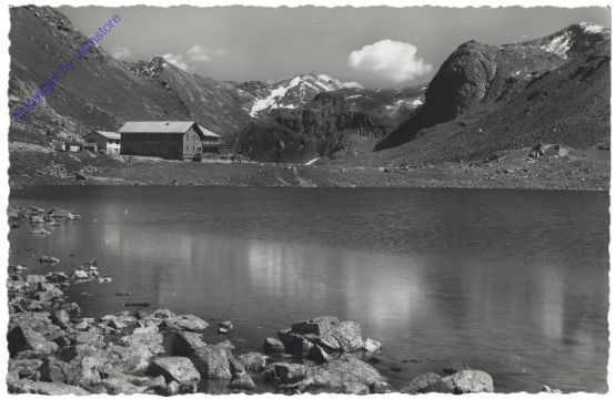 Susch, Flüela-Hospiz mit Schottensee