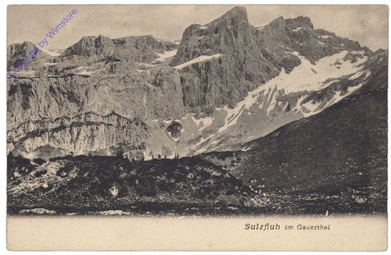 St. Antönien, Sulzfluh im Gauerthal