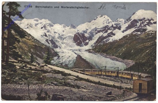 St. Moritz, Berninabahn und Morteratschgletscher