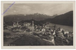 ak159893 St. Moritz, Ortsansicht