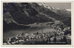 St. Moritz, Dorf und Bad