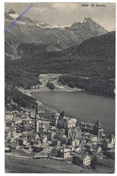 St. Moritz, Ortsansicht