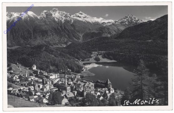 St. Moritz, Ortsansicht