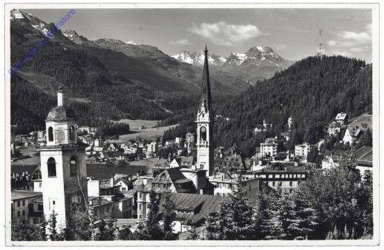 St. Moritz, mit Piz la Margna