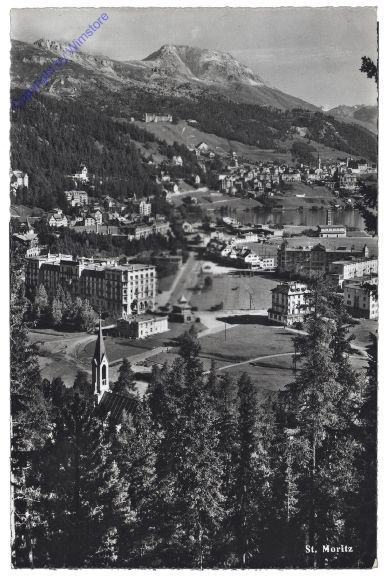 St. Moritz, Ortsansicht