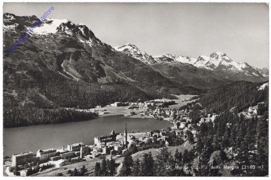 St. Moritz, und Piz della Margna