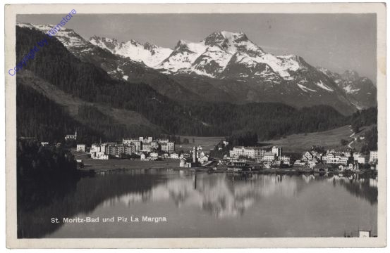 St. Moritz, Bad und Piz la Margna